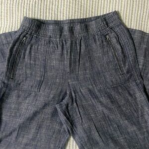 Violets and Roses wide leg linen pants size 12/31.